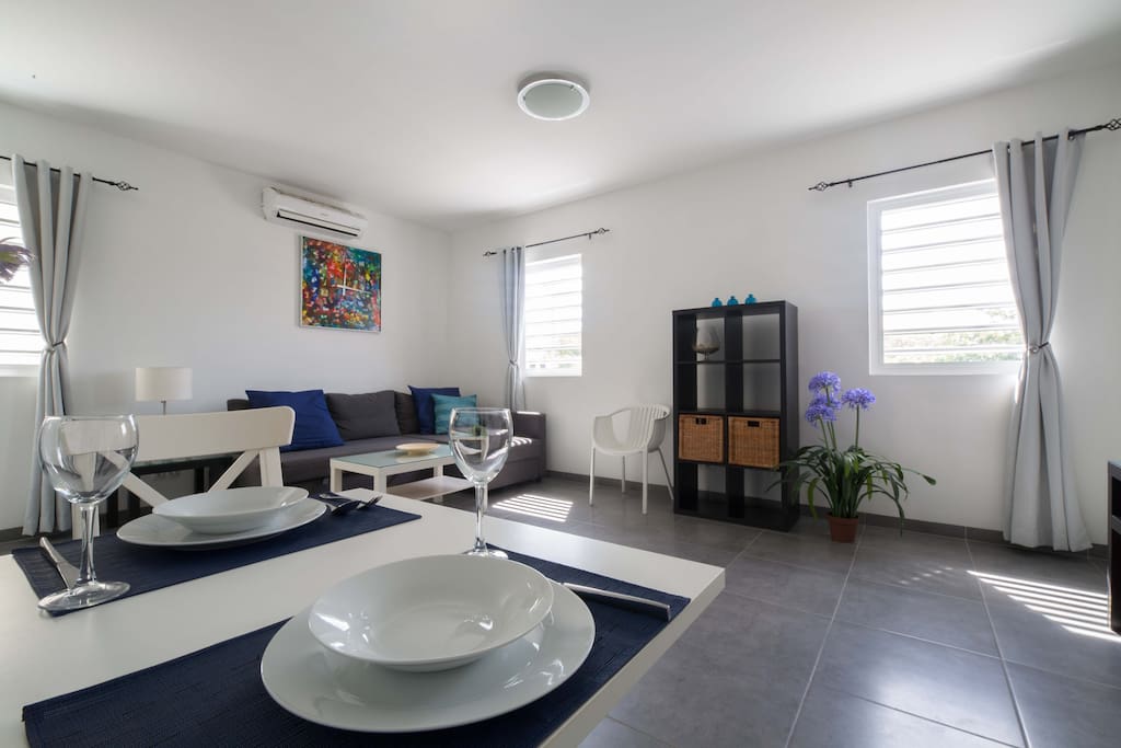 Open concept living room