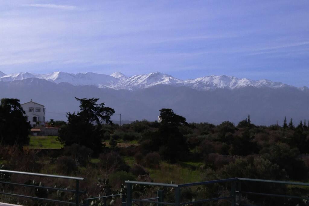 Mountain view from the Villa roof