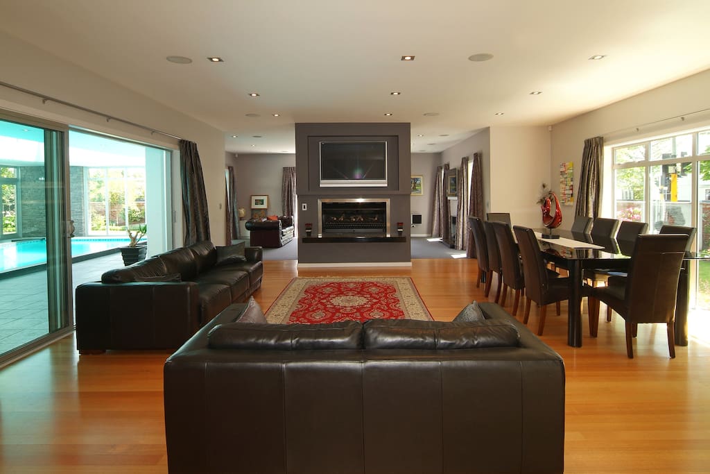 Shared Living and Dining Area