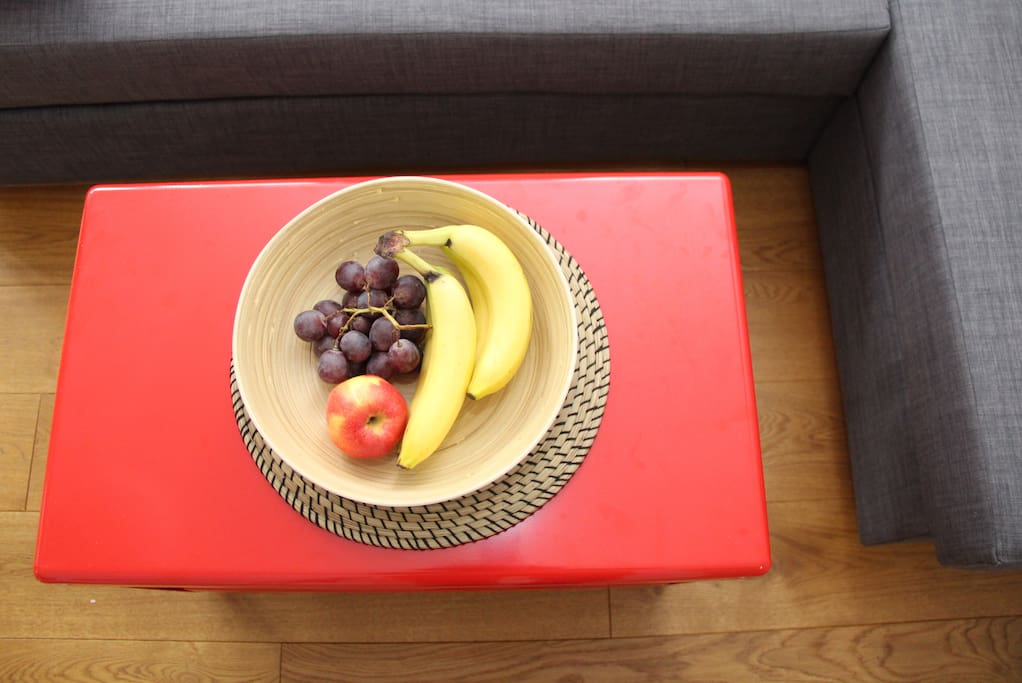 Fresh Fruits are there for our guest..