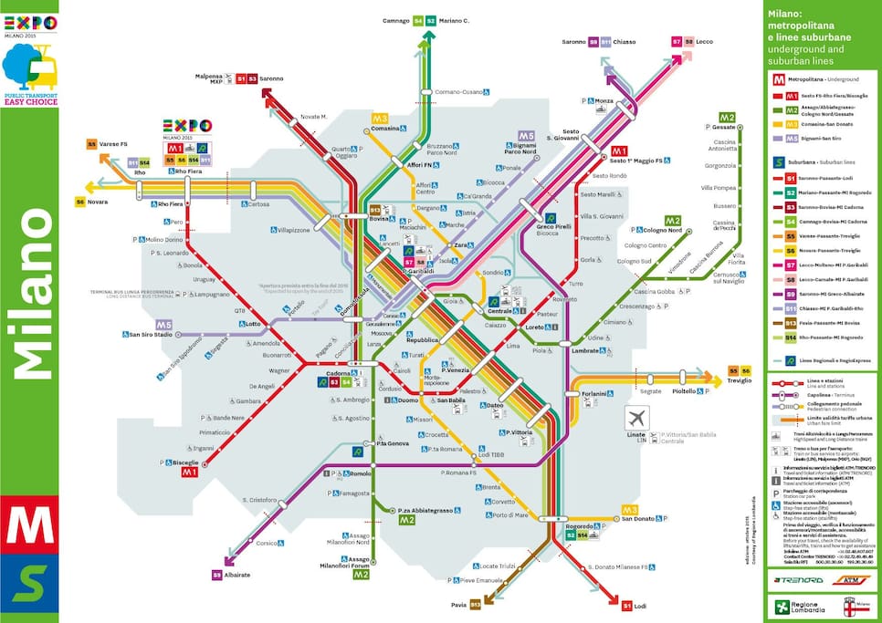 Metro Map _ Milan
Nearest metro is Cimiano or Udine, M2 - Green line