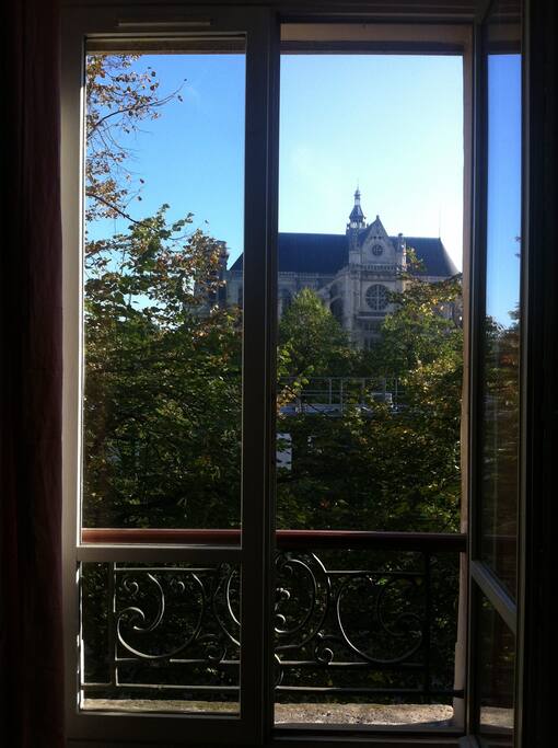 The view from the flat !