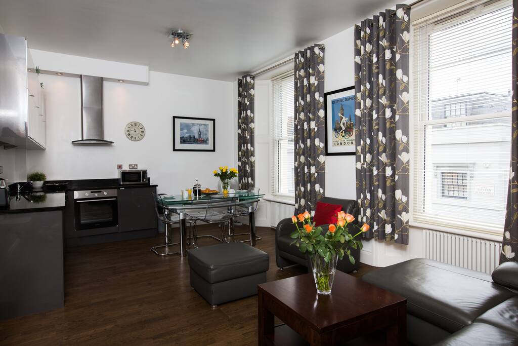 Spacious living area