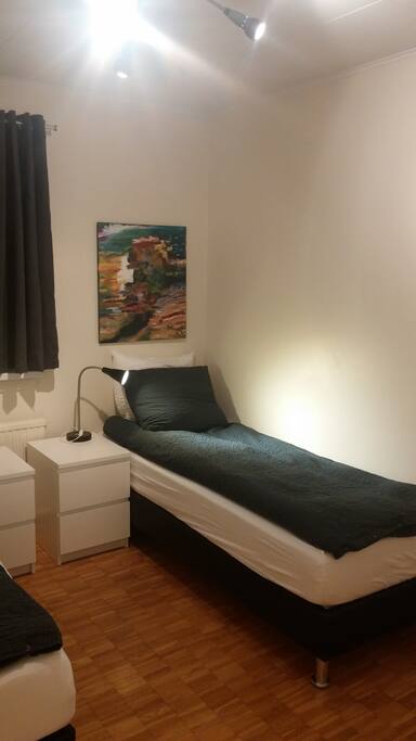 Two single beds.