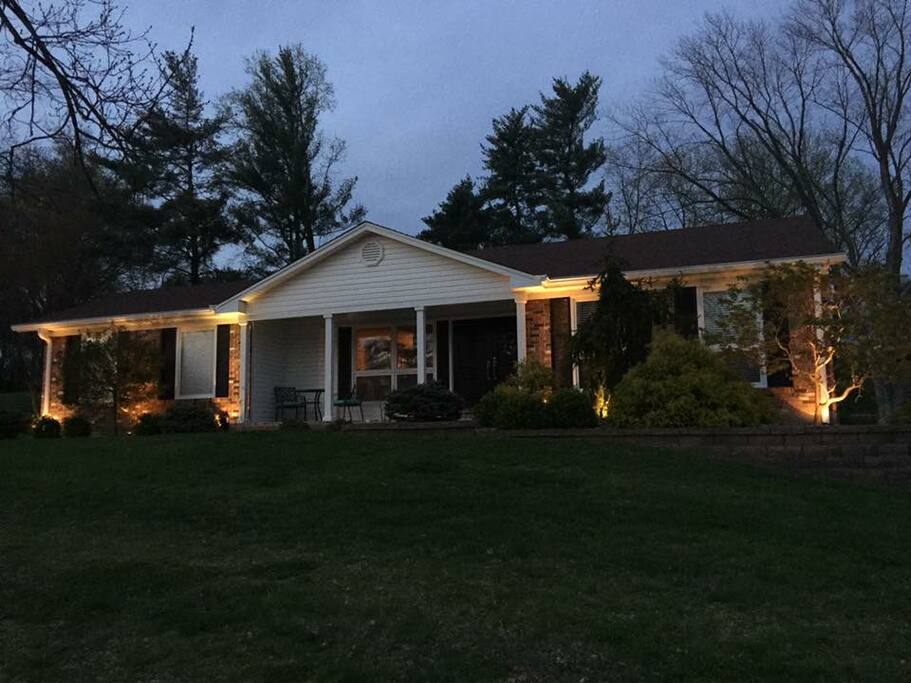 Front of Home - Night