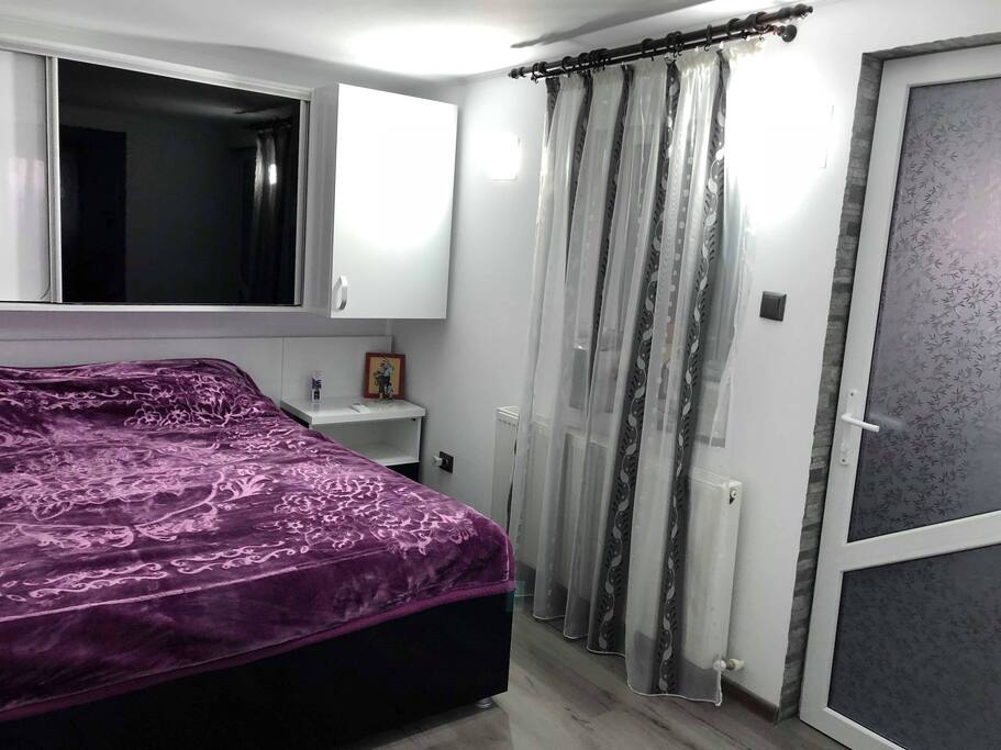 Plenty storage in the bedroom.