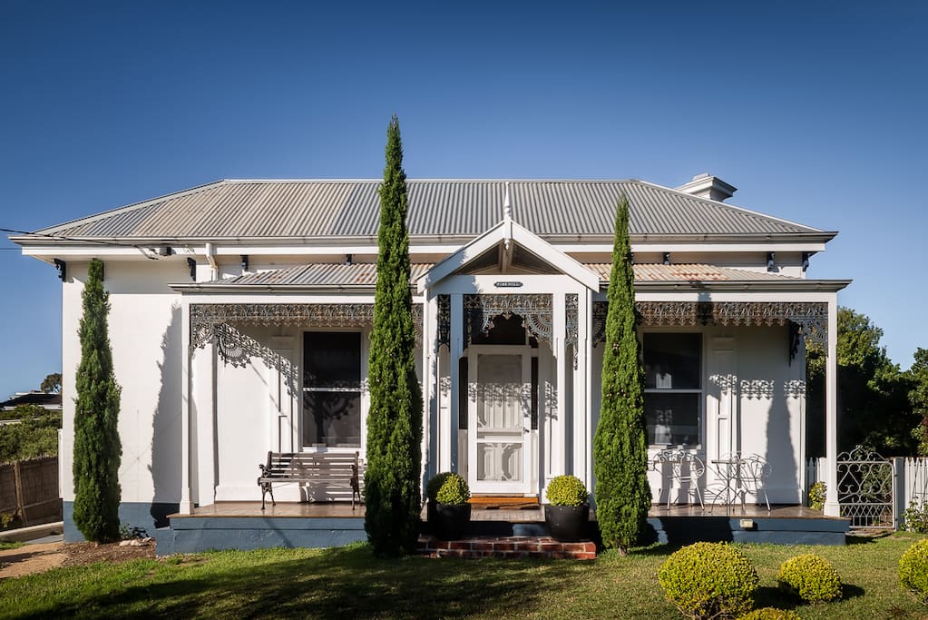 Historic terrace frontage.