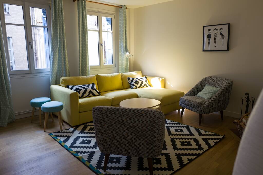 Le salon au 1er étage