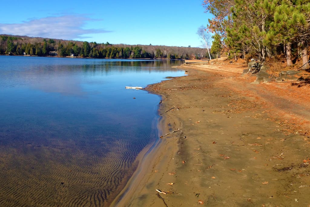 Beach in October