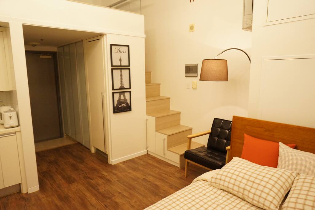 Staircase to upper floor