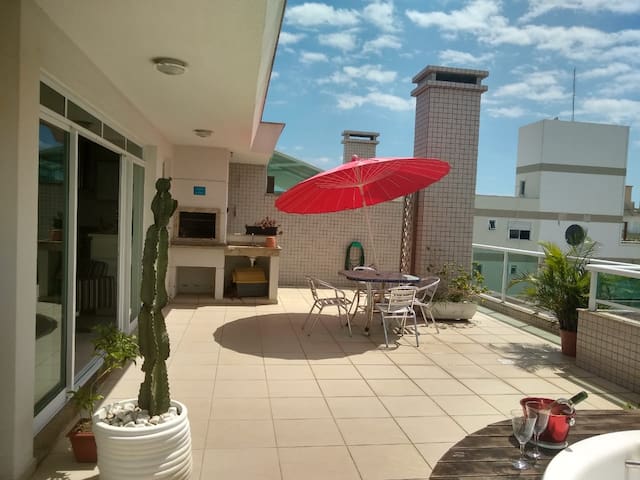 Cobertura com jacuzzi,  valor para 2 pessoas