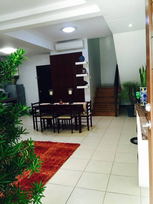 View as you enter the unit.