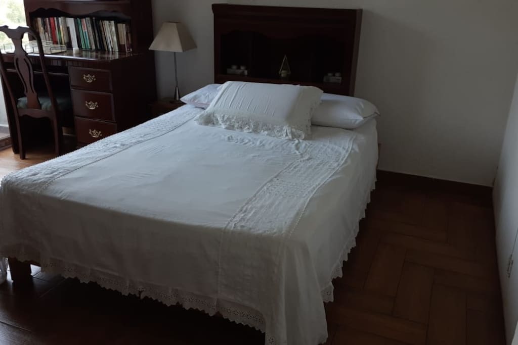 Room with balcony, big closet, Tv and desk :)