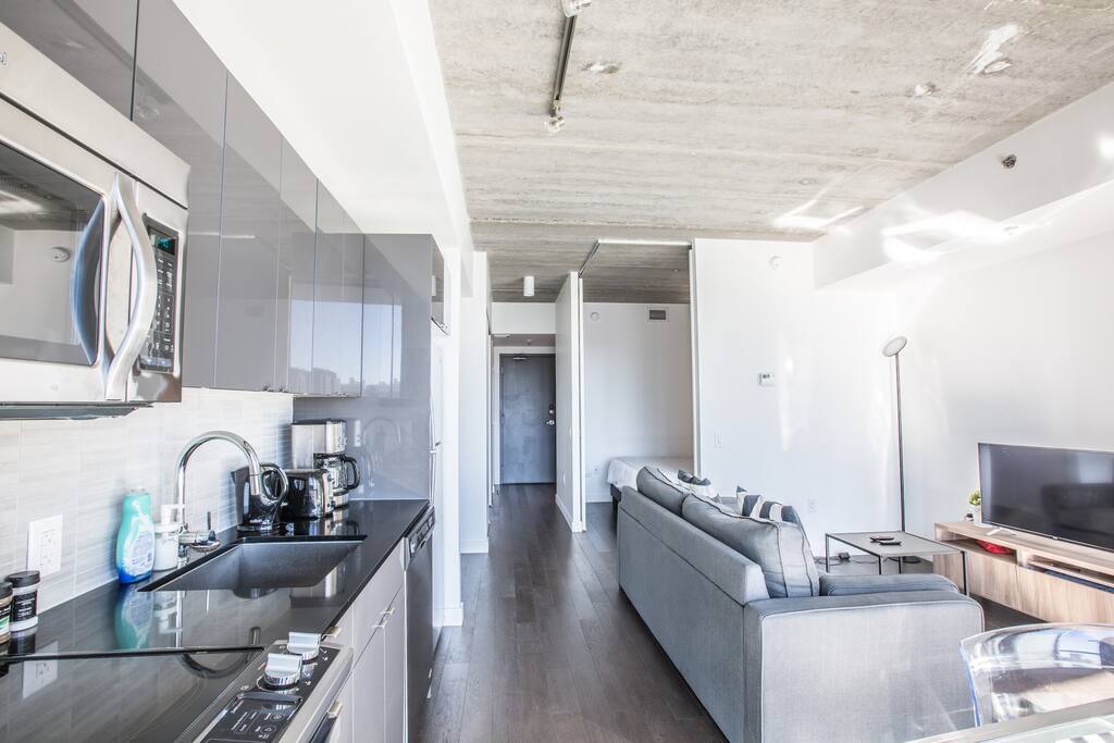Stylish designed loft