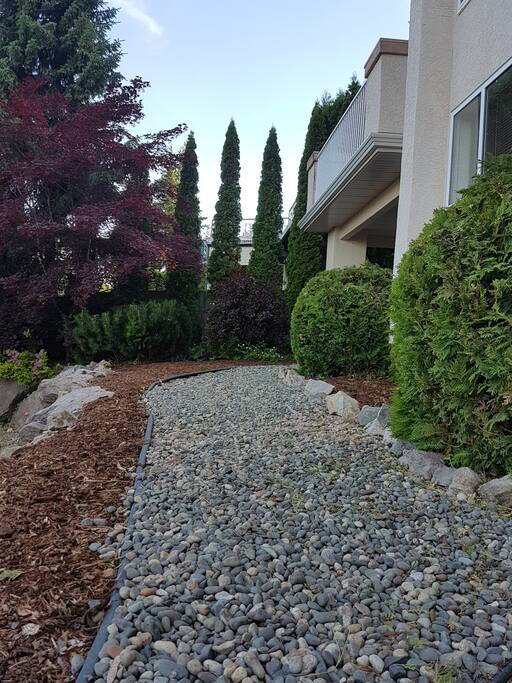 Pathway to Entrance
