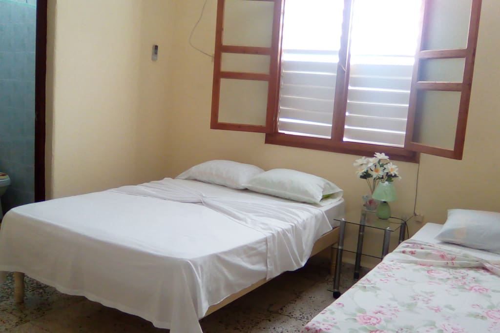 Habitación con familia
