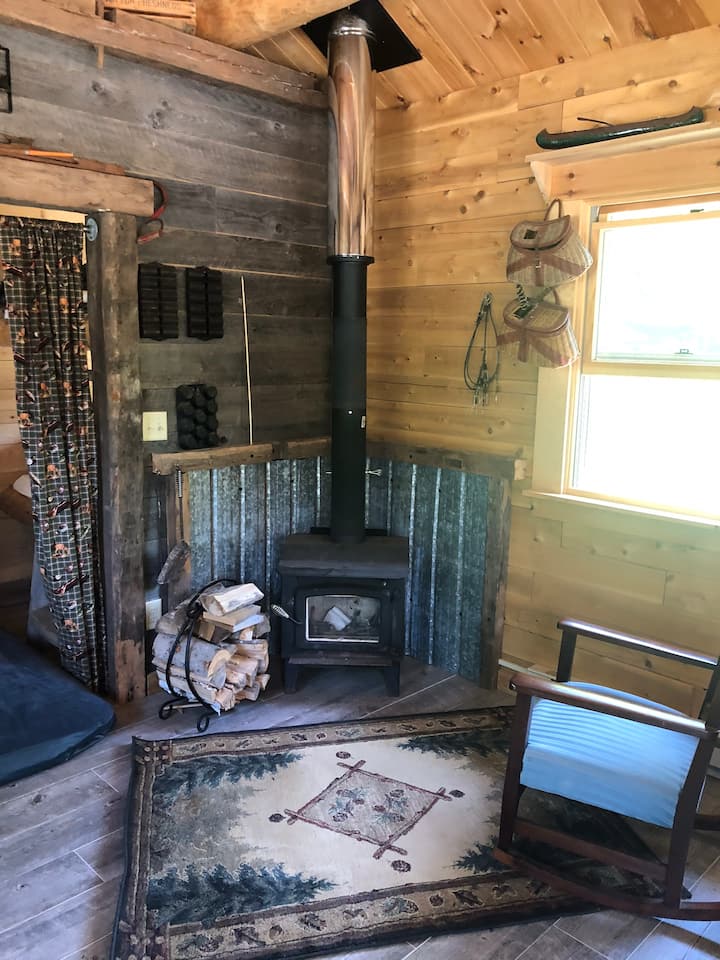 Quintessential Trappers Cabin On Hancock Pond. - デンマーク, ME