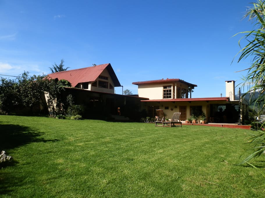 Back of the house.