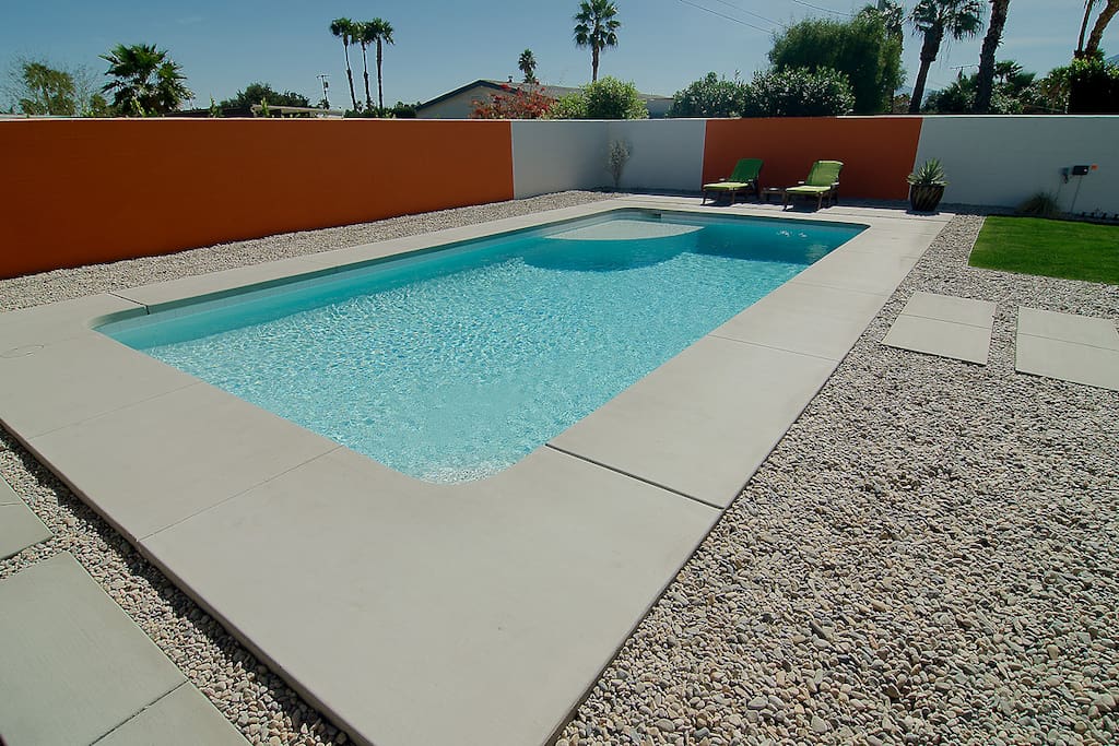 Large pool for morning laps