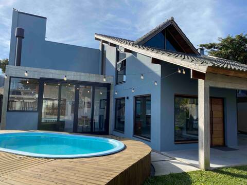 New house w/ Jacuzzi and pool near Lagoa