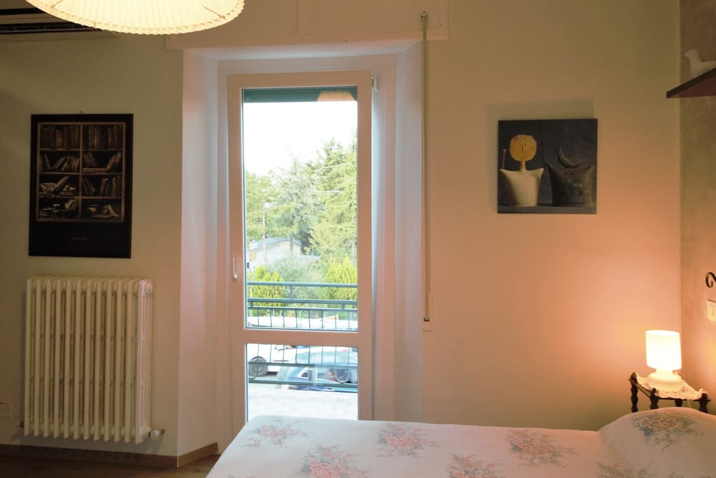 Vista dalla camera da letto