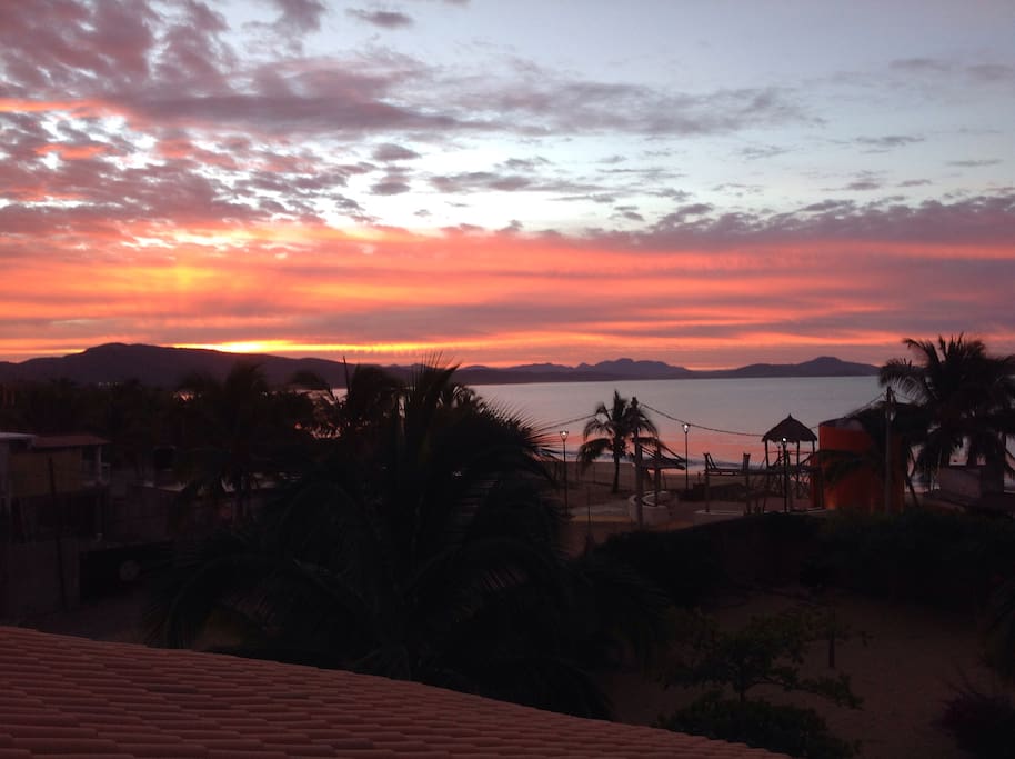 Sunrises are as spectacular as sunsets. Don't sleep in and miss them