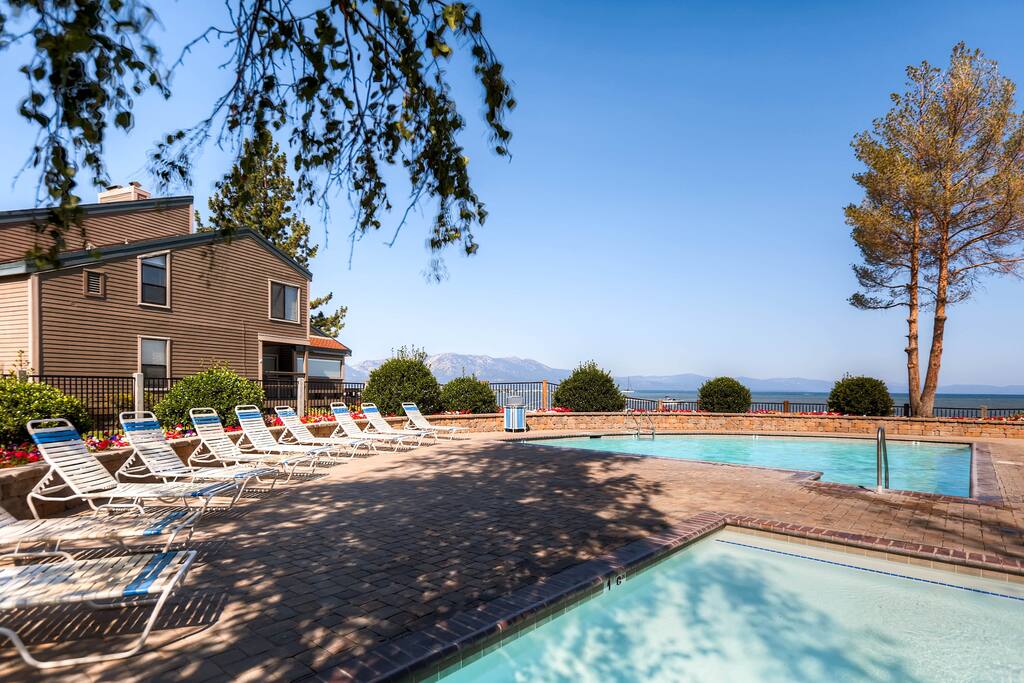 Take a dip or lie out at the 2 shared pools, hot tub, and sauna