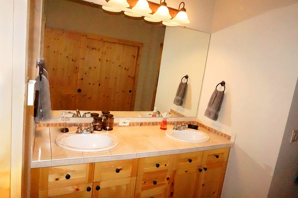 Master Bathroom Double Vanity