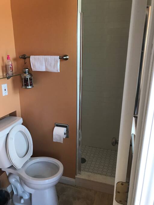 Clean and tidy private bathroom