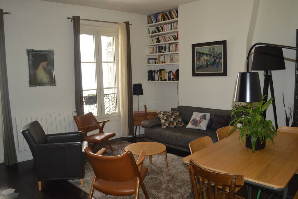 Salon et table pour manger