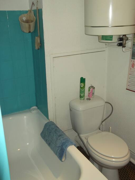 la salle de bain (en partie)