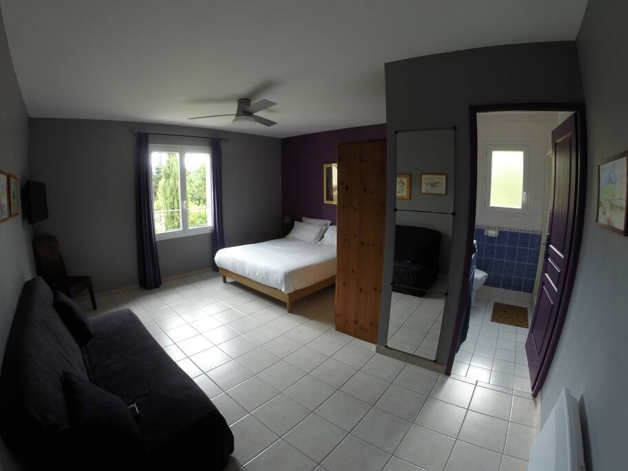 vue de la chambre