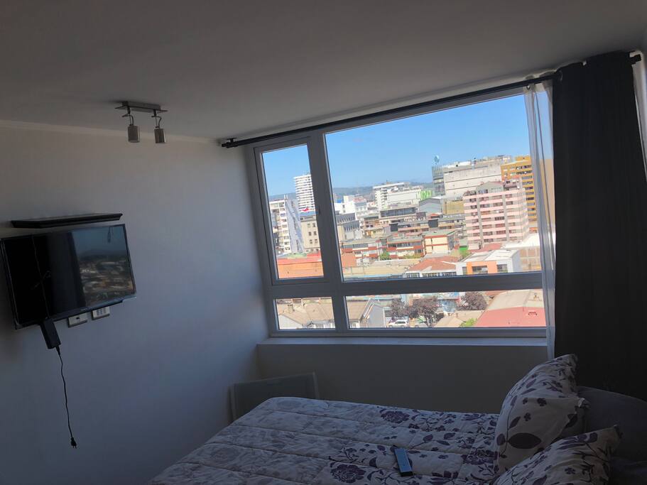 Vista del dormitorio