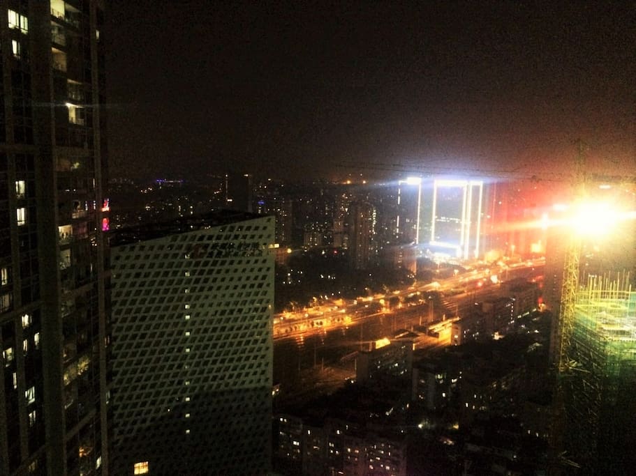 night from windows