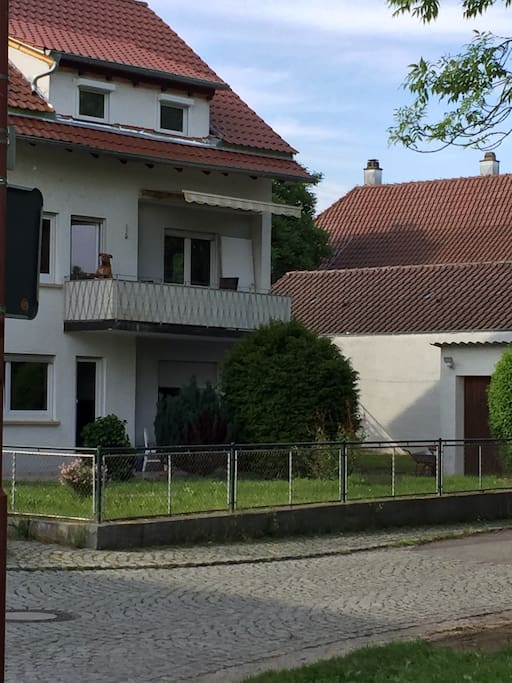 Unser "Hausmeister" aufm Balkon