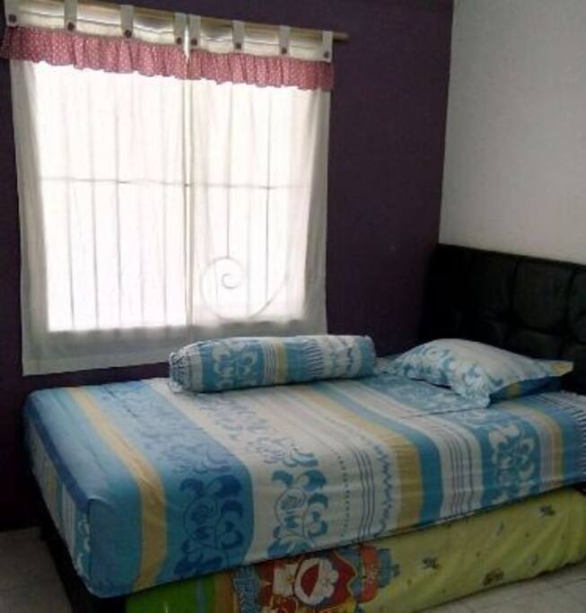 Kamar 1, double bed