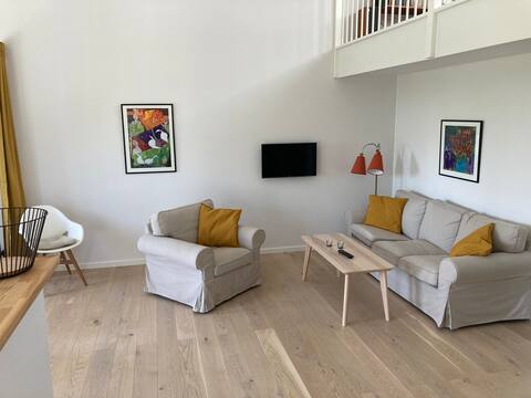 Top Airbnb: Scenic surroundings with nice beaches. in Samsø