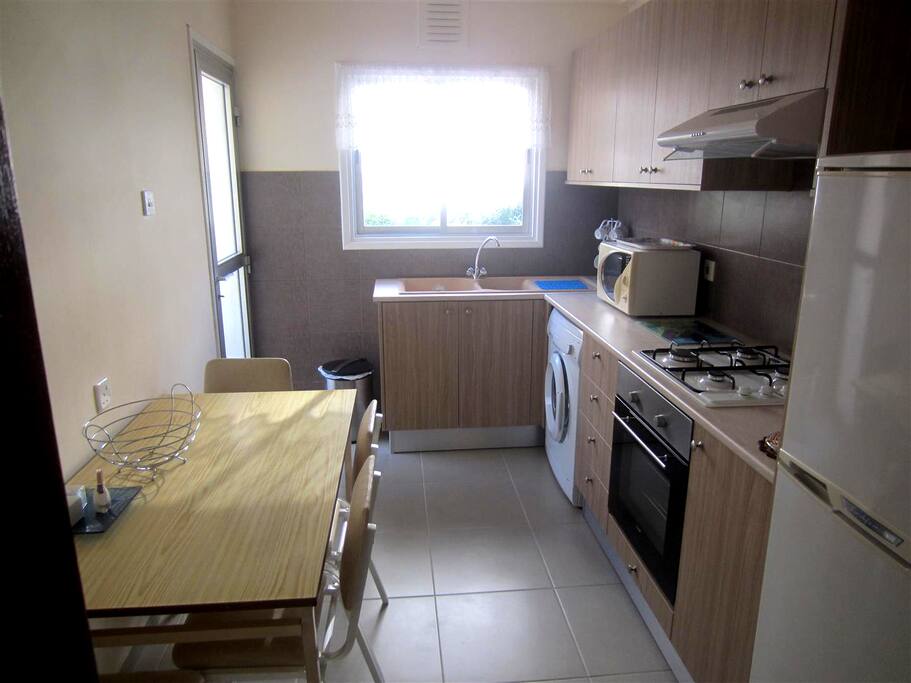 Newly fitted kitchen, equipped with everything you'll need