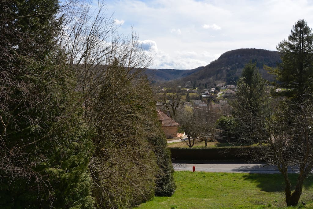 point de vue depuis terrasse