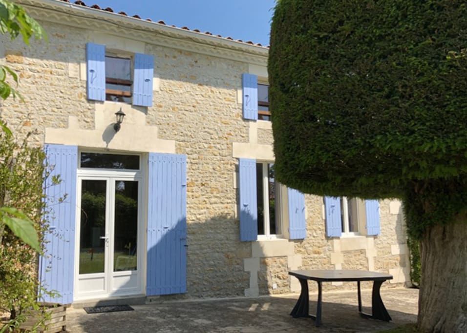 Terrasse du gîte YEW TREE