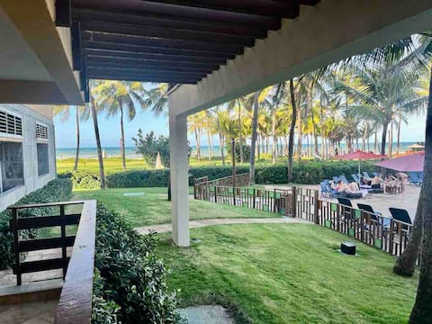 Apto Térreo Frente Mar - Suites Resort Beach Park