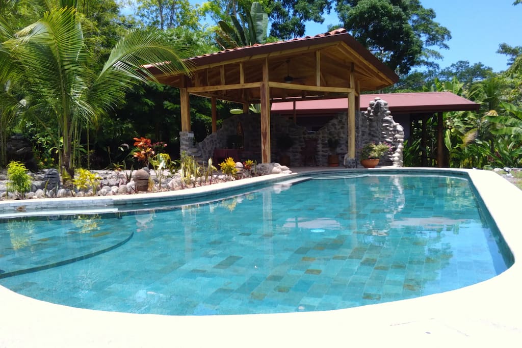 Go for a swim in our 50ft pool