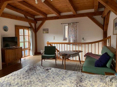 Cozy maisonette with private sauna