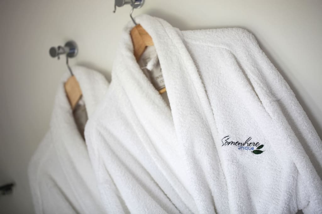 Soft and cuddly bath robes