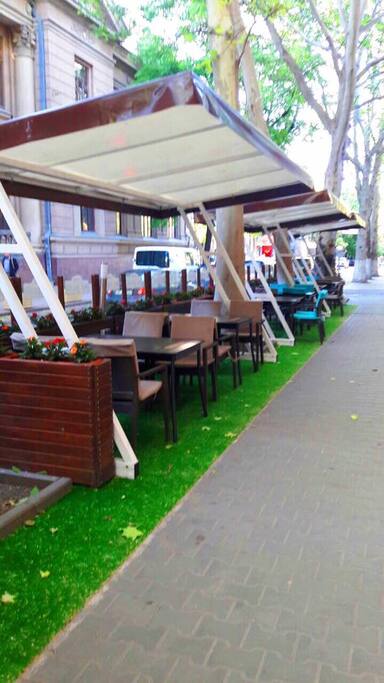 restaurant just at the corner