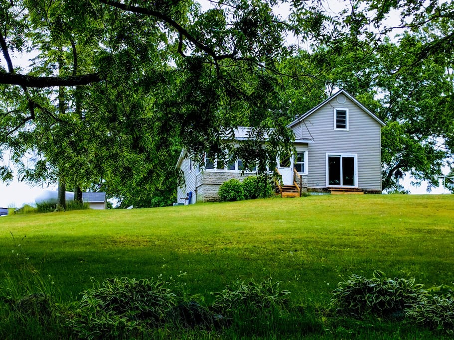 Front of farm house