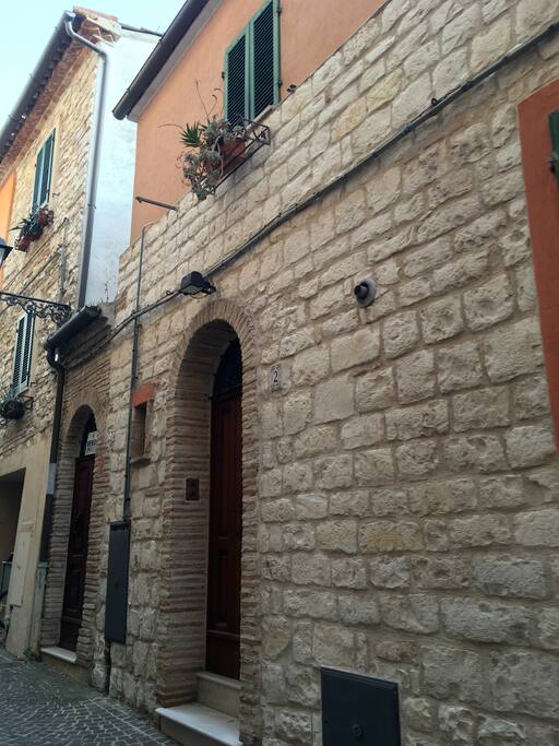 The House's entrance