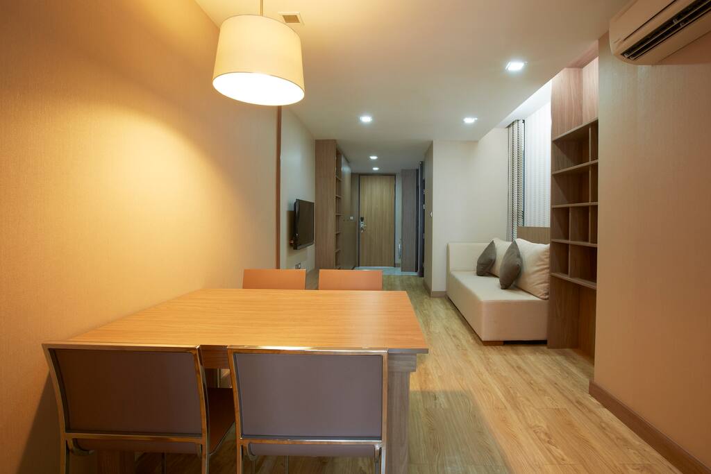 Living room& dining area