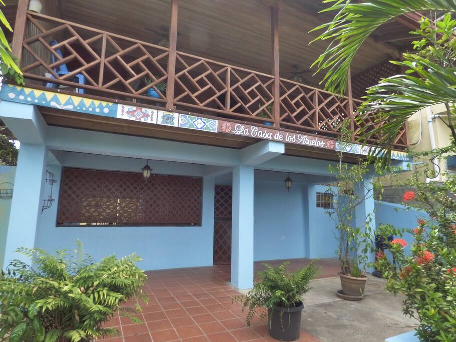 Front of the house