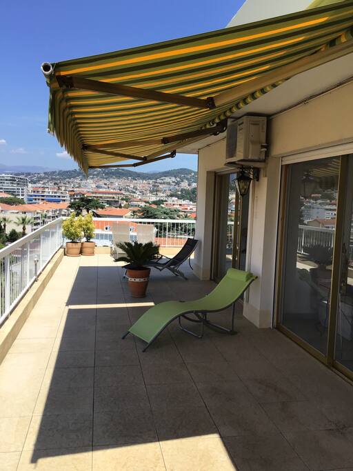 Terrasse côté sud